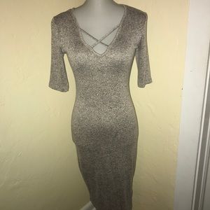 Comfortable, yet form fitting sweater dress